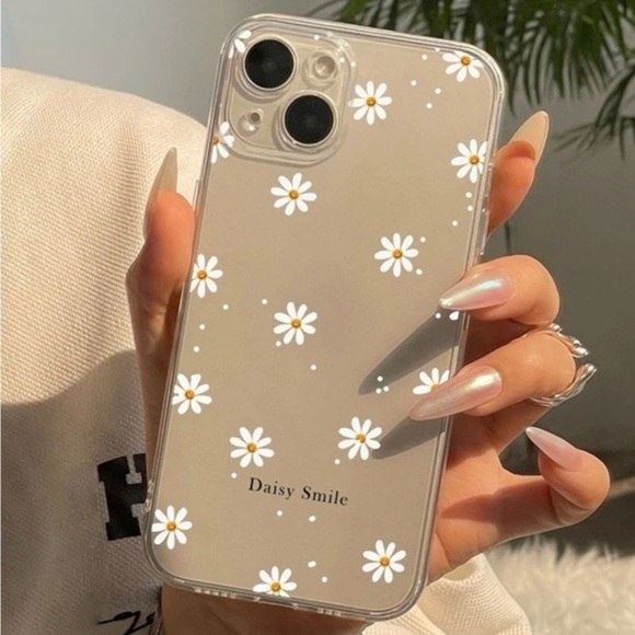 ⚠️Clearance🫧iPhone 13/Pro/Pro Max Clear Floral Phone Case - Picture 3 of 3